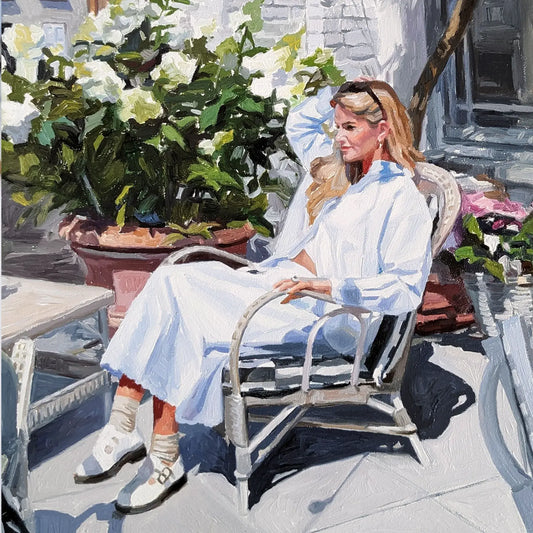 Custom oil portait painting