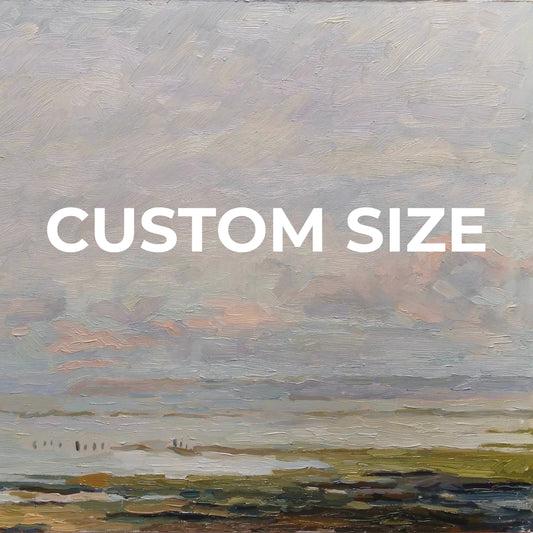 Custom size oil painting